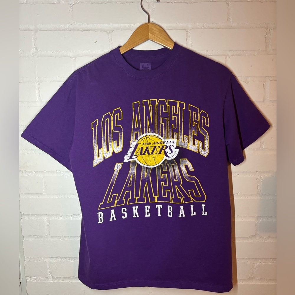 Purple Los Angeles Lakers Basketball T-Shirt